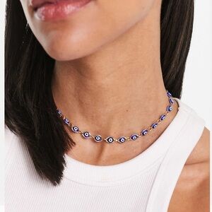 Blue Evil Eye Necklace